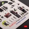 KELIK K48122 F4U-1A Corsair - interior 3D decals for Magic Factory kit 1/48